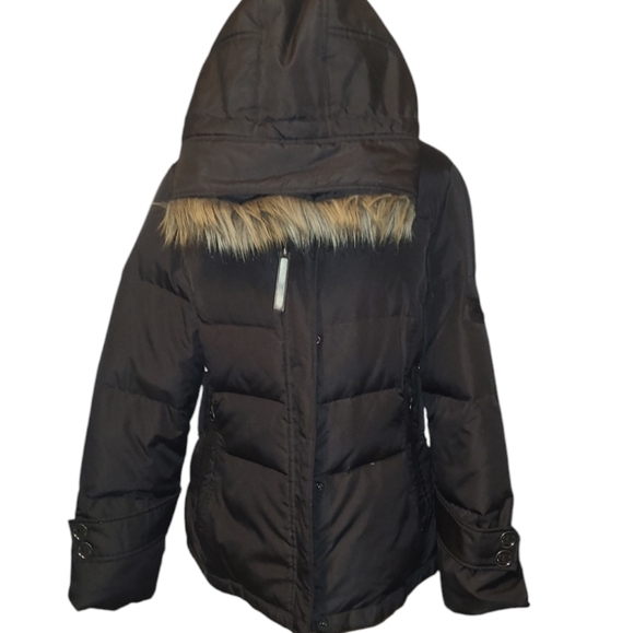 π€HPπ€Calvin Klein Hooded Puffer Coatπ€Size Large - Picture 2 of 14